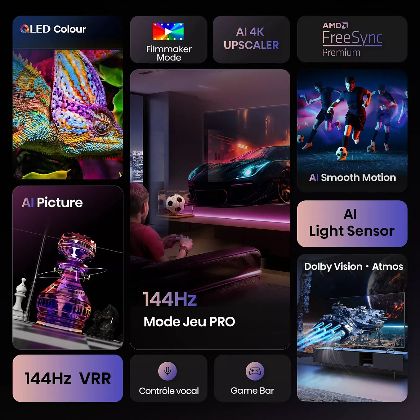 TV QLED HISENSE PRO 2025